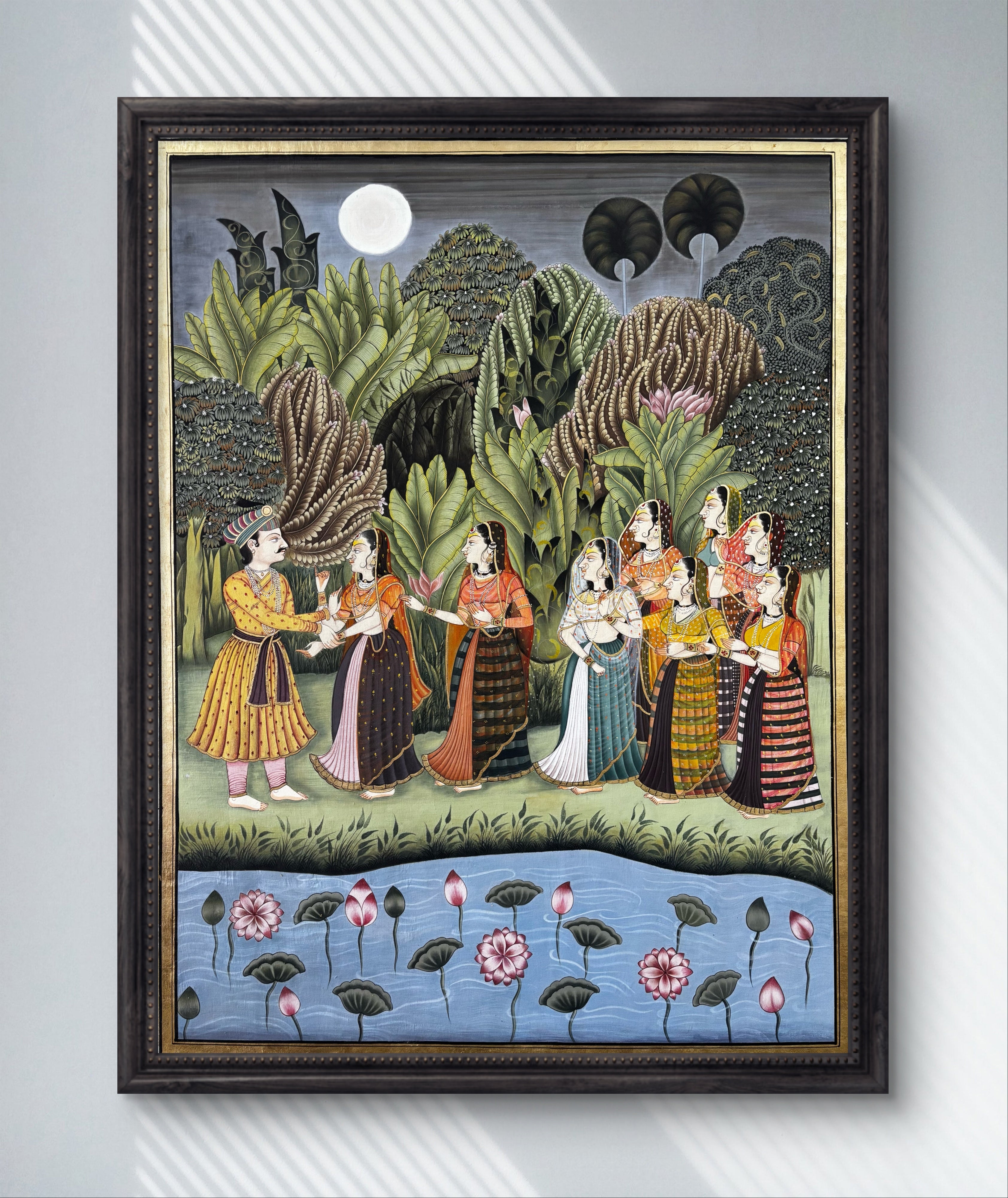 Moonlit Serenade with Royal Maidens