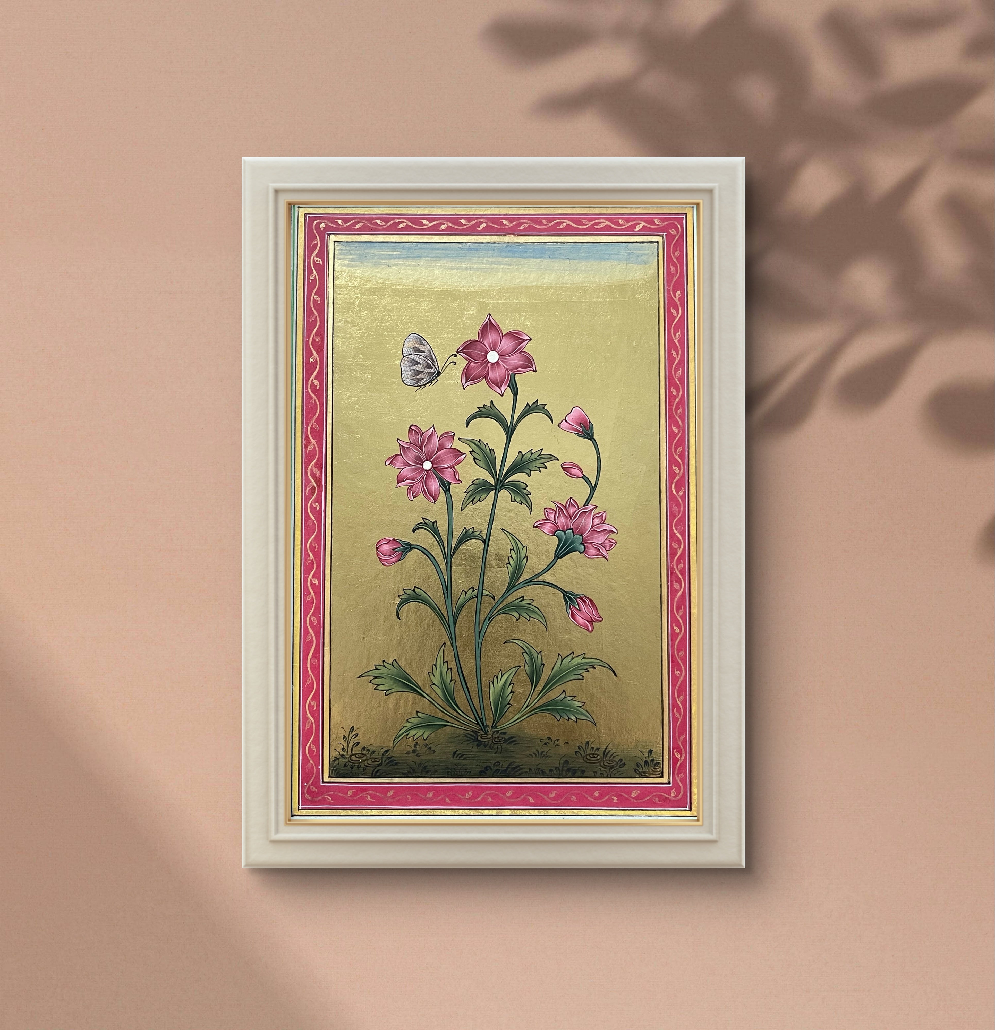 Dancing Petals on Sunset Hue