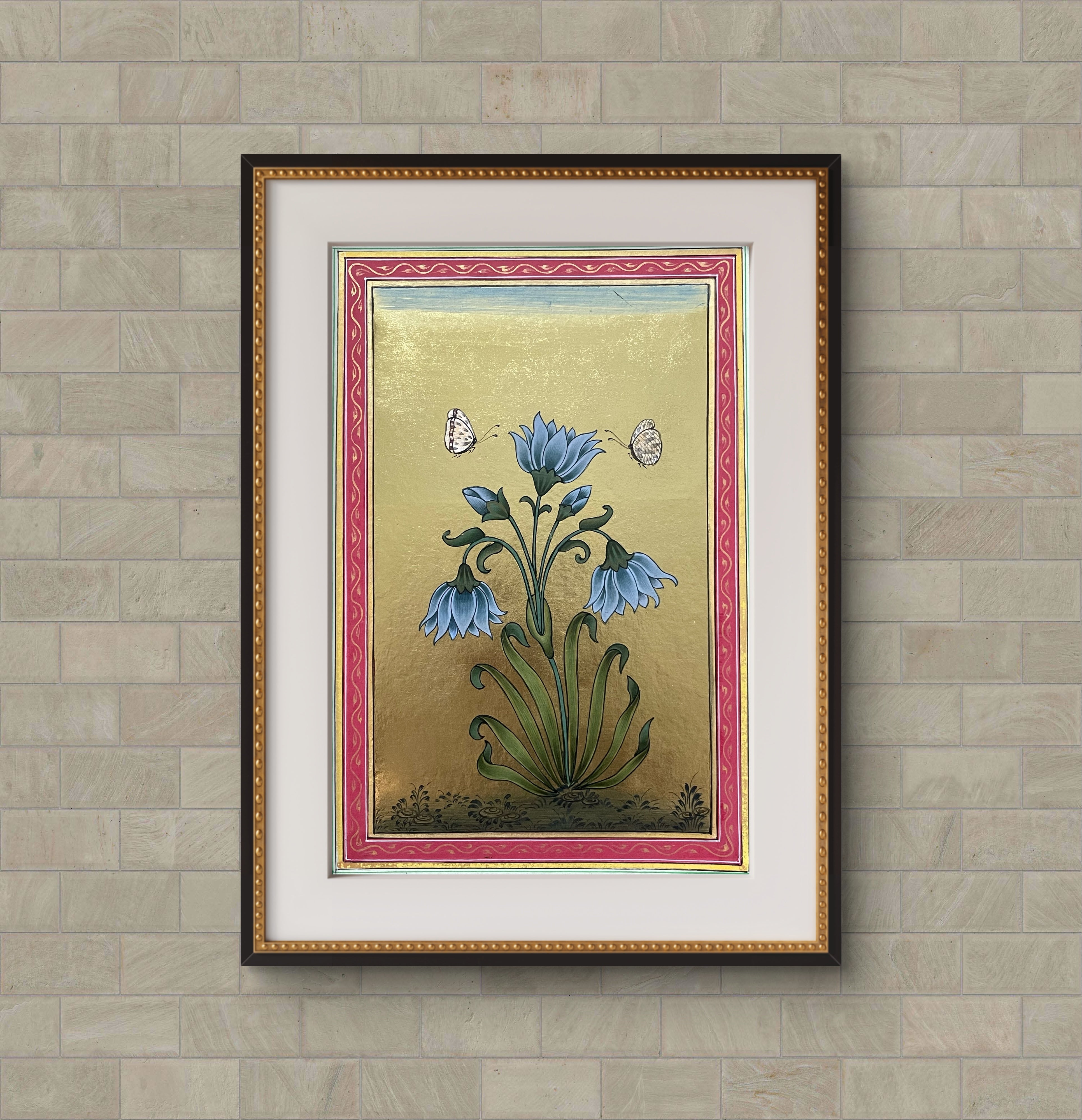 Blue Elegance in Blooming Form