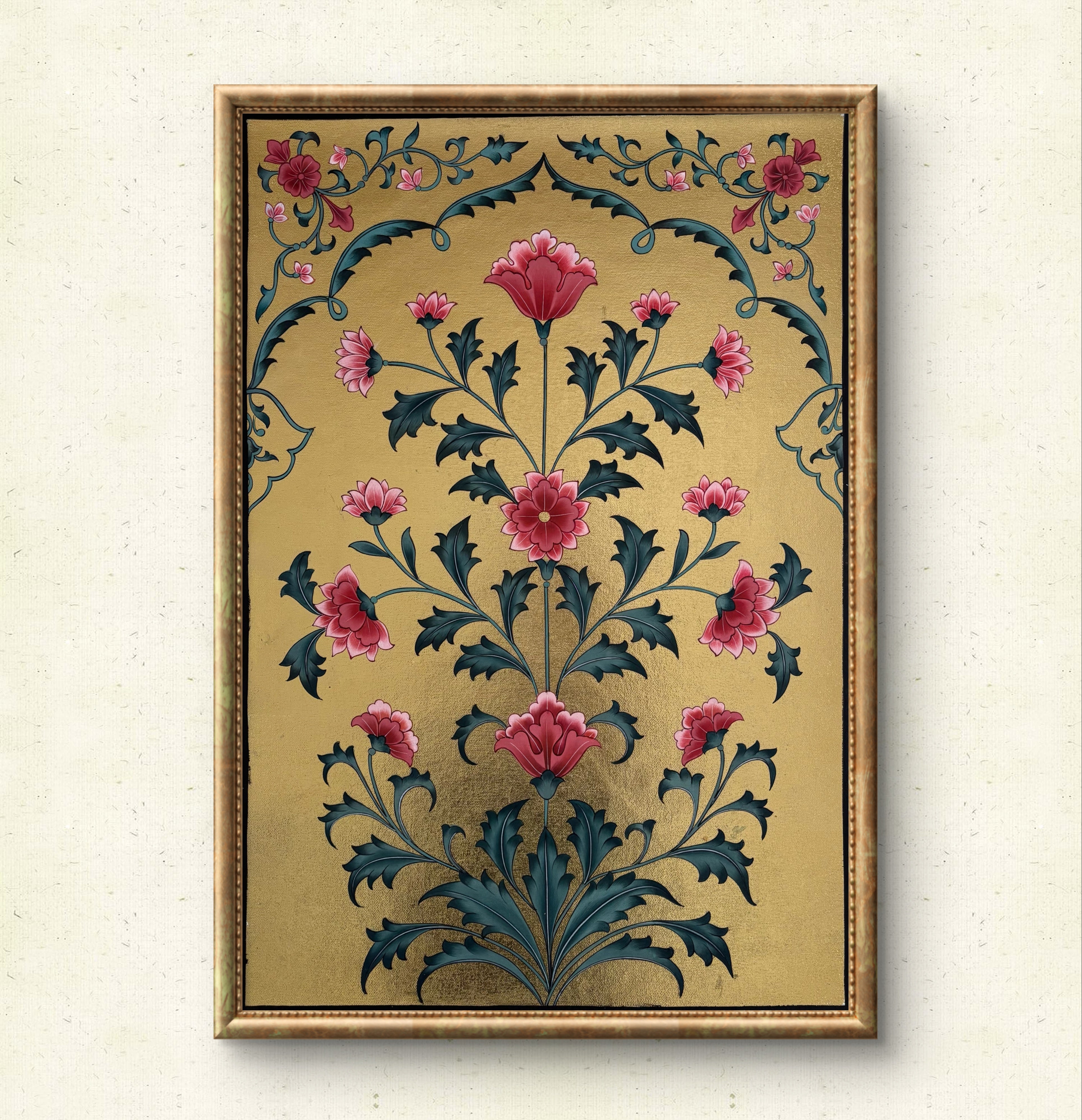 Miniature Flower Painting