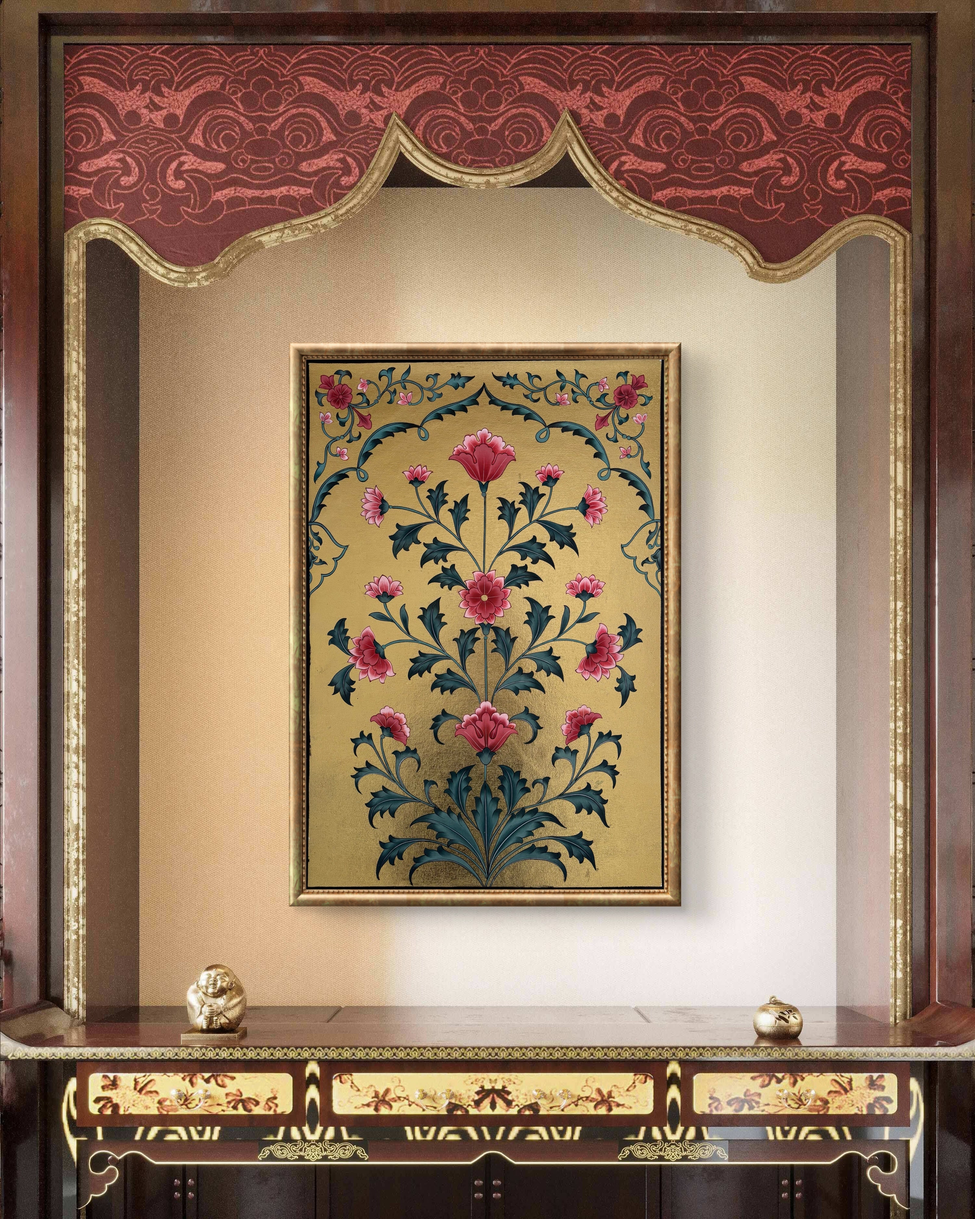 Miniature Flower Painting