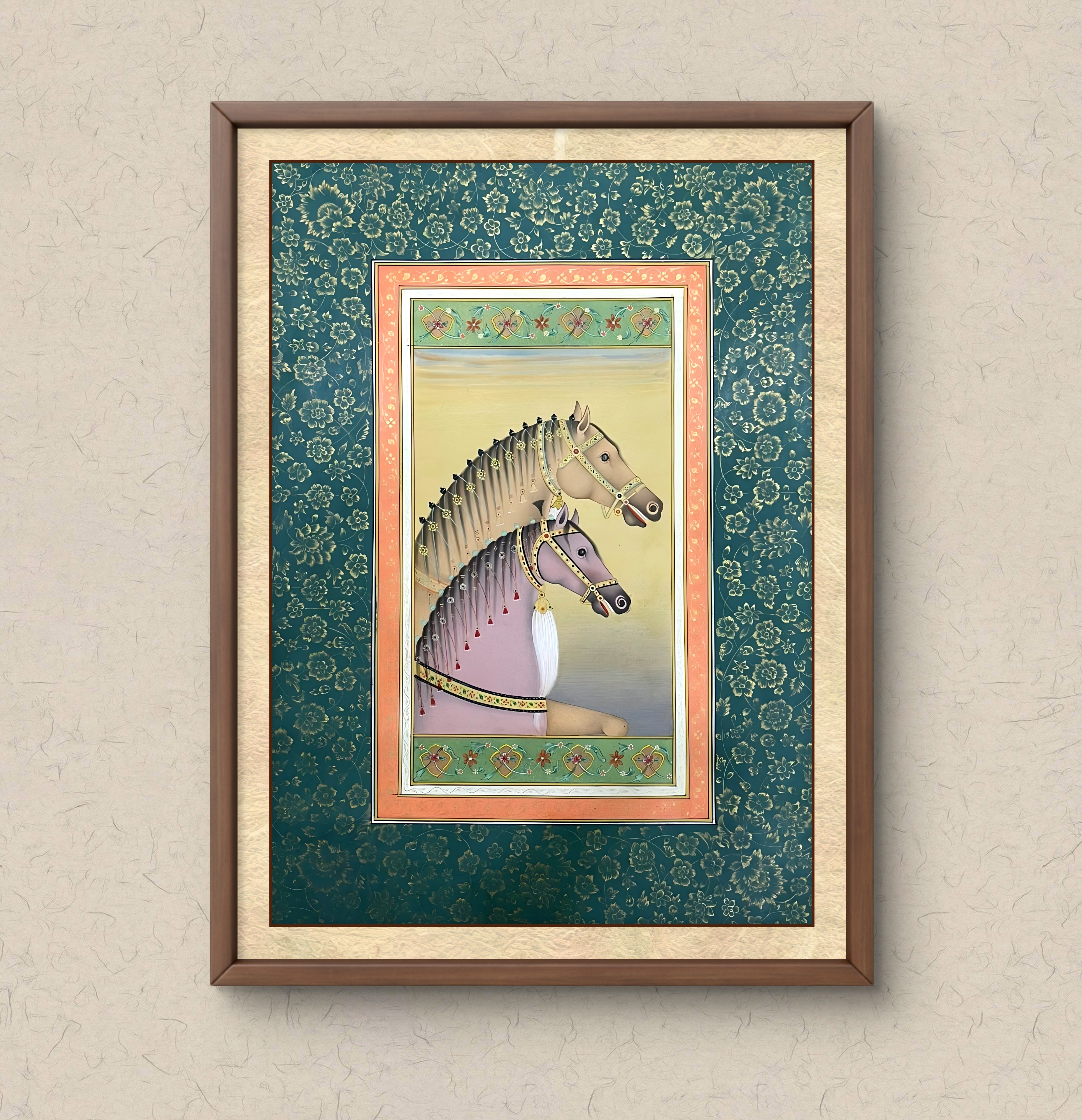 Royal Duo – Fine Miniature Horse Art