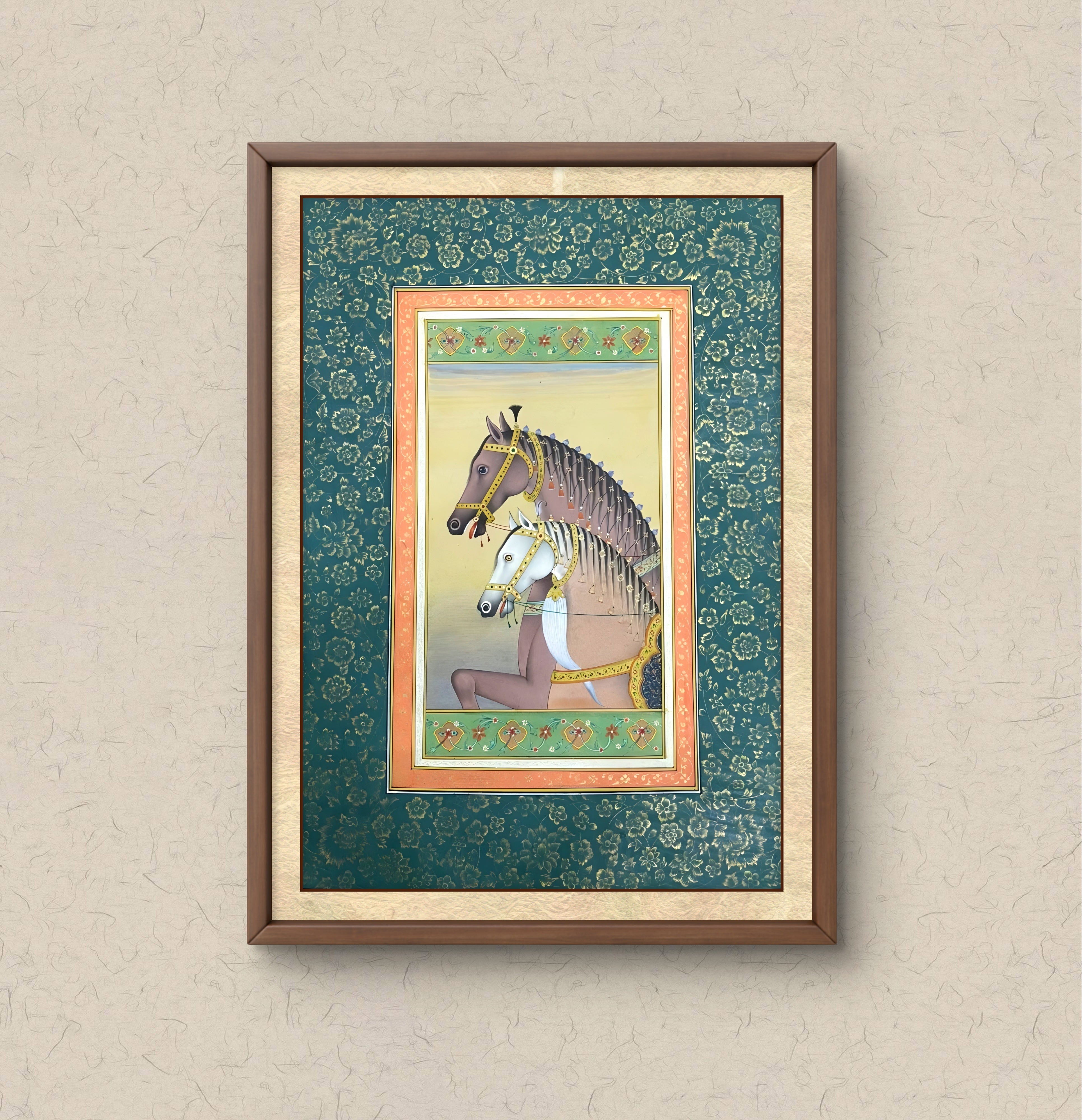 Royal Equine Elegance – Twin Horse Miniature