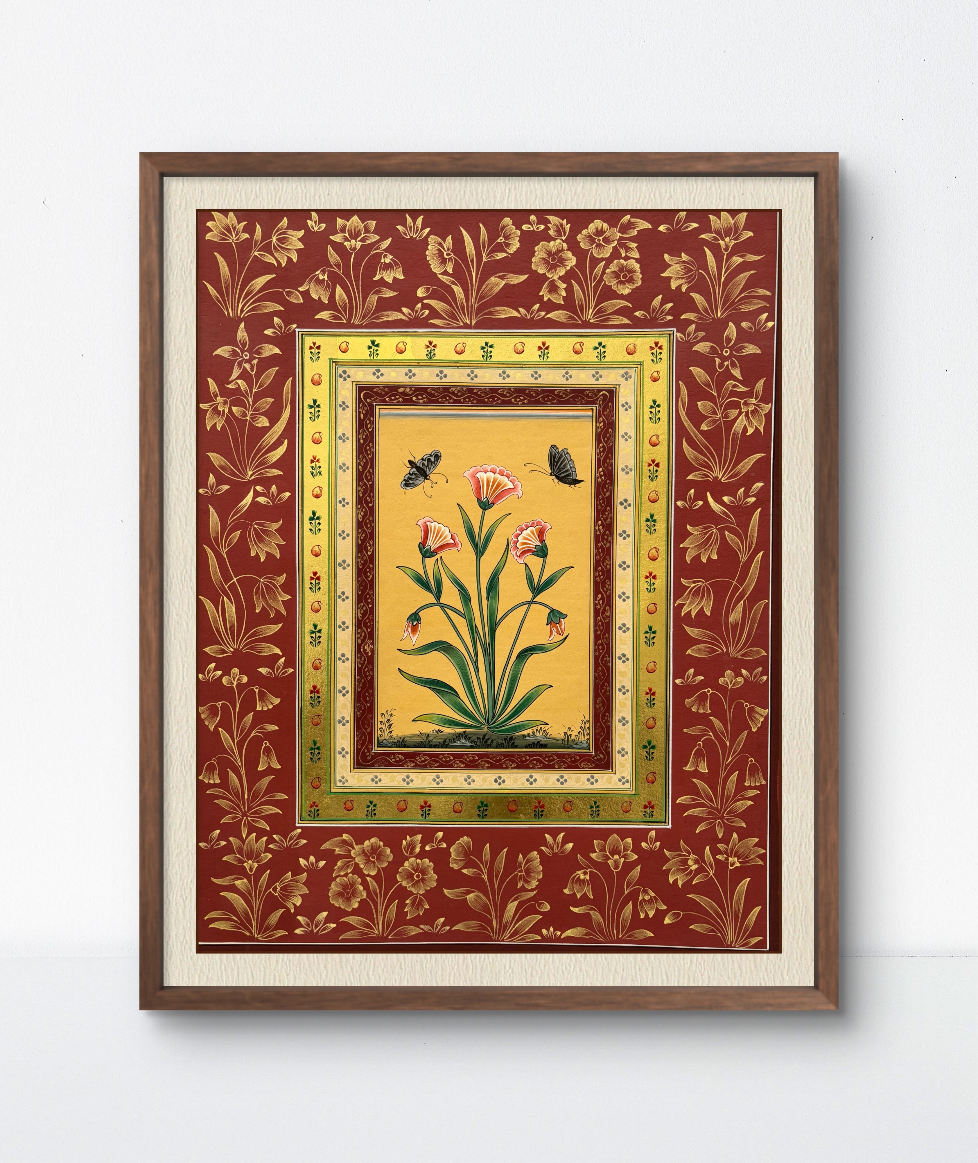 Golden Bells with Insect Companions