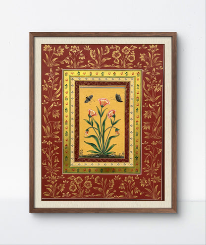 Golden Bells with Insect Companions