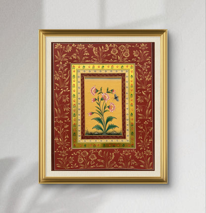 Golden Petals and Insect Flight