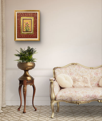 Peach Blossoms with Butterflies