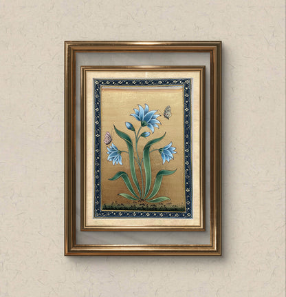 Blue Blossoms in Blooming Grace