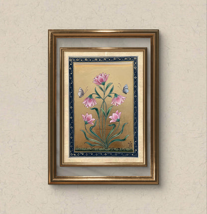 Pink Petals and Winged Whispers