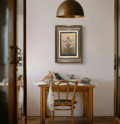 Pink Petals and Winged Whispers