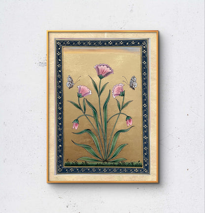 Pink Whispers on a Golden Field