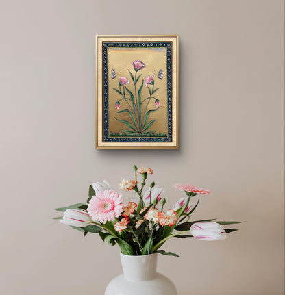 Pink Whispers on a Golden Field