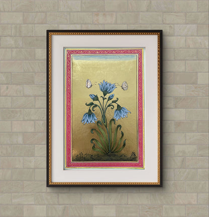 Blue Elegance in Blooming Form